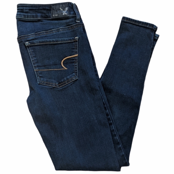 American Eagle Outfitters Denim - AMERICAN EAGLE Women's Dark Wash Jegging